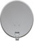 OPTICUM QA60 Satellitenschüssel 60 cm lichtgrau inkl. 2 Mastschnallen für Antennenmast - 4K HD & 3D fähige Sat Schüssel - Witterungsbeständige Sat-Antenne aus Stahl - Sat-Spiegel 80 cm