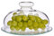 Trendglas Jena Obstglocke / Käseglocke mit Glasunterteller, 17 cm