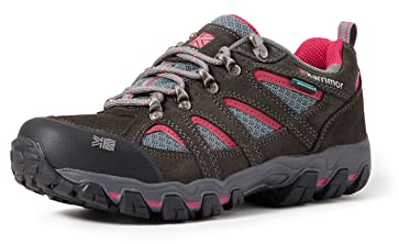 Karrimor Women's Bodmin 5 Ladies Weathertite Low Rise Hiking Boots, Grey Dark Grey, 8 UK
