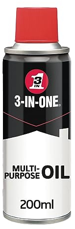 3-IN-ONE 200ml Multi Use Aerosol - Lubricates Moving Parts, Cleans & Protects, Prevents Rust And Tarnish And Stops Squeaks