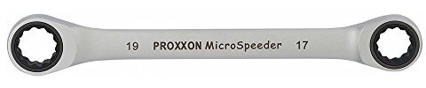 PROXXON 23250 MICROSpeeder 17 x 19mm Doppelring Ratschenschlüssel