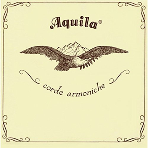 Aquila 55U Konzert-Ukulele-Satz, New Nylgut, Standard-Stimmung, Key of C, GCEA, G-Saite, Aluminium umsponnen, Saitenlänge 76 cm