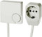 Eberle RTR-E 3311 Raumtemperaturregler mit 1,8 m Kabel und Stecker 16 A für Elektroheizung