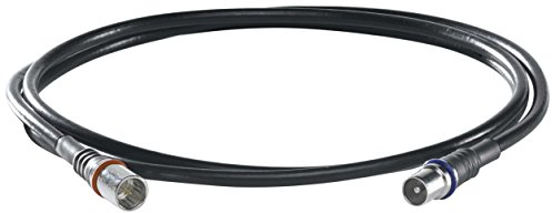 Wisi DS 39 U 0300, Anschlusskabel F-Quick/IEC-Stecker, 3,0 m