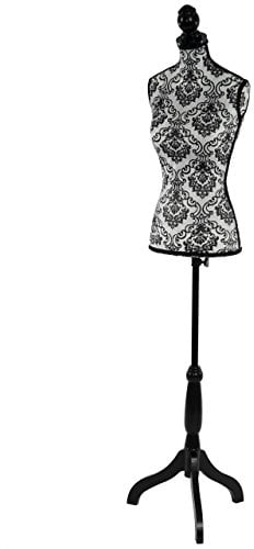 Schneiderpuppe T220, Schaufensterpuppe Torso weiblich, Schaumstoff - Barock