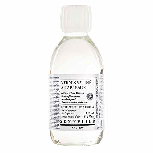 Sennelier - Sennelier vernis satine a tableaux flacon 250 ml