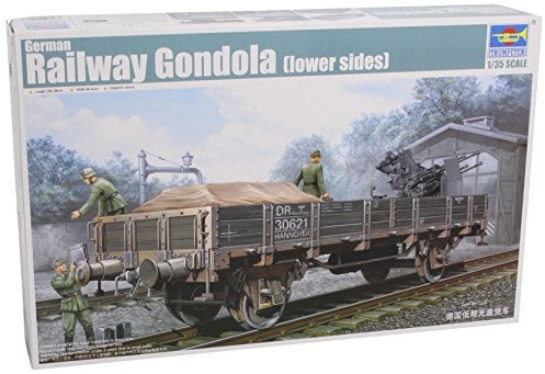 Trumpeter TRU01518 1518 Modellbausatz German Railway Gondola (Lower sides)