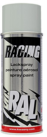 RAL 7035 GRIS CLAIR (RACING) (Bombe peinture 400 ml) - bombe aerosol reparation peinture carrosserie voiture teintes standrard et RAL (reference couleur constructeur 150 ou 400 ml)