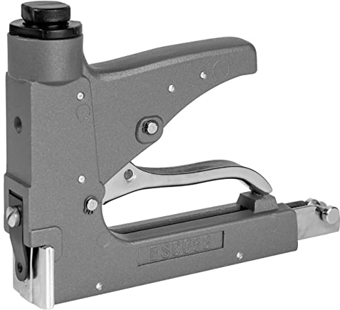 ESCO Handtacker 58 für Polstern, Robust mit Zughebel, für Klammern Typ 58, 4-14mm