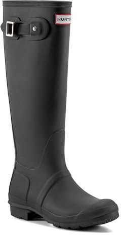 Hunter Men's Original Tall Rain Boot, Black, 11