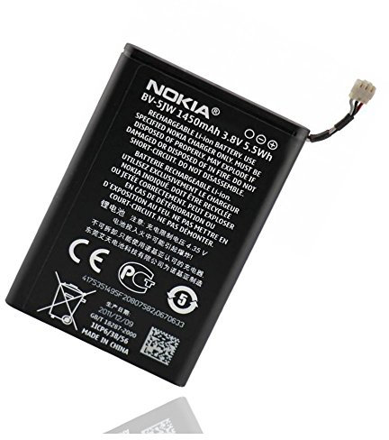 ORIGINAL Akku accu Batterie battery für Nokia Lumia 800, N9 - 1450mAh - Li-Ionen - (BV-5JW)