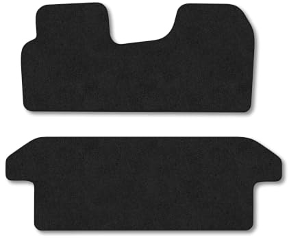 Vauxhall Vivaro (2001-2014) [Crew Cab] Carpet Car Mats | Black Edge Trim Tailored Fit Floor Mats Full Coverage Protection Accessories Easy Clean Anti Slip Made in the UK