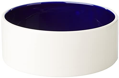 Trixie 2452 Keramiknapf, 2,3 l/ø 22 cm, creme/blau, 1 Stück (1er Pack)