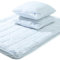 aqua-textil Soft Touch Bettdecke 4 Jahreszeiten 200 x 220 cm Set inkl 2X Kopfkissen 80 x 80 cm Winter Sommer Steppdecke Oeko-TEX