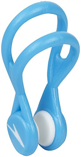 Speedo Unisex Nose Clip for Swimming Waterproof Reusable Nasenklammer zum Schwimmen, wasserdicht, wiederverwendbar, Training, blau, Einheitsgröße