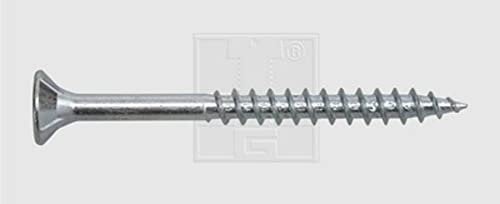 SWG 17602456010 Holzschraube 4.5 mm 60 mm Innenvielzahn Stahl verzinkt 250 St.