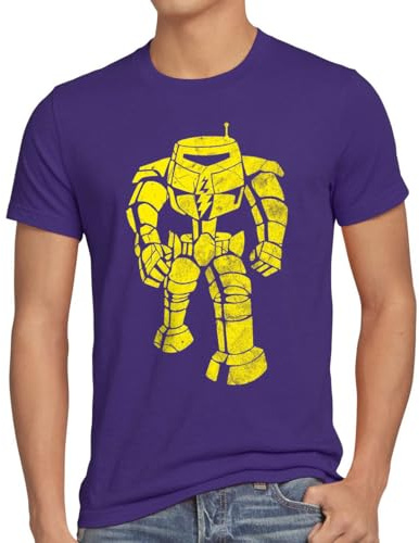 style3 Sheldon Walking Robot Herren T-Shirt