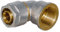 WIROFLEX | Winkel inklusive Adapter | Klemmring | Komplettlösung | Schraubsystem | Fitting 16 mm x 1/2 IG