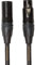 Roland Gold series Microphone Cable RMC-G3, Black, length: 3 ft./1 m