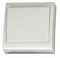 Evila - Interruptor bipolar superficie 80x80 10a blanco