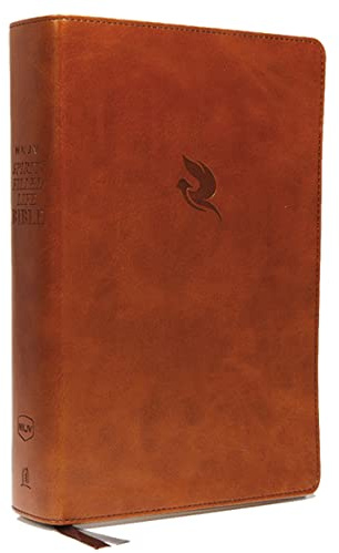NKJV Spirit-Filled Life Bible, Brown Leathersoft (Red Letter, Comfort Print): Kingdom Equipping Through the Power of the Word, New King James Version