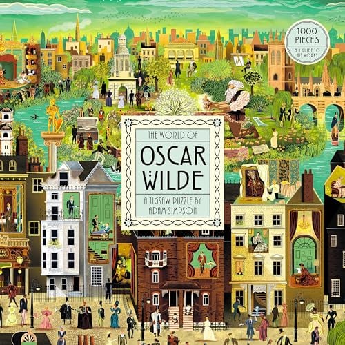 The World of Oscar Wilde 1000 Piece Puzzle: A Jigsaw by Adam Simpson