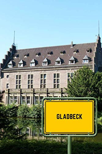 Gladbeck: Notizbuch Gladbeck mit dem Wasserschloss Wittringen, ca. A5, 120 karierte Seiten