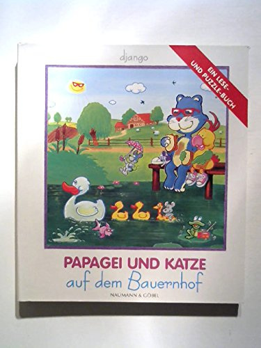 Papagei und Katze auf dem Bauernhof. Ein Lese- und Puzzlebuch.