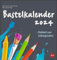 Bastelkalender 2024 anthrazit mittel. Blanko-Kalender zum Basteln mit extra Titelblatt für eine persönliche Gestaltung. Foto- und Bastelkalender 2024. Format 21 x 22 cm.