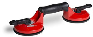 Ventosa Doble Hasta 80KgCarga Cuerpo Aluminio 66900 Rubi