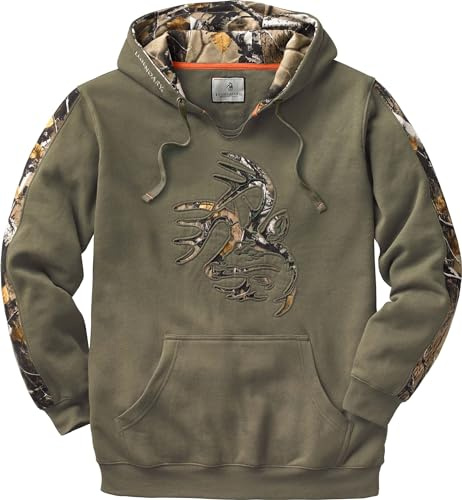 Legendary Whitetails Herren Camo Plaid Outfitter Hoodie Hoodie