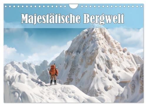 Imposante Bergwelt (Wandkalender 2026 DIN A4 quer), CALVENDO Monatskalender: Abenteuer Berge (CALVENDO Sport)