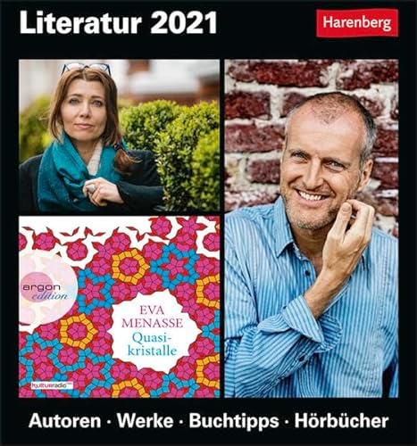 Literatur Kulturkalender 2021 - Tagesabreißkalender zum Aufstellen oder Aufhängen - Tischkalender mit Autorenzitaten und bekannten Romanauszügen - ... 16,5 cm: Autoren, Werke, Buchtipps, Hörbücher