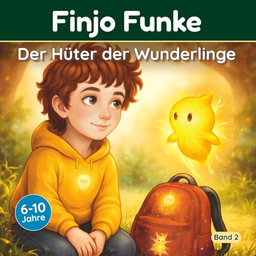 Finjo Funke – Der Hüter der Wunderlinge: Kinderbuch über Freundschaft, Mut und Gefühle – mit Mitmachseiten für Kinder ab 6 Jahren