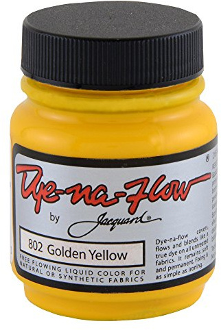 Jacquard Dye-Na-Flow Liquid Color 2.25oz-Golden Yellow
