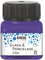 KREUL 16211 - Glass & Porcelain Clear violett, im 20 ml Glas, transparente Glas- und Porzellanmalfarbe auf Wasserbasis, schnelltrocknend, glasklar