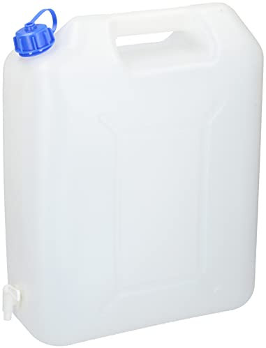 Edco Pot 20 L watercan avec robinet – Blanc