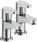 Bristan QST 1/2 C Chrome Plated Quest Basin Taps