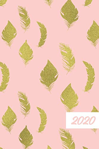 2020: Rosa Buchkalender 2020 eine Woche 2 Seiten Din A5