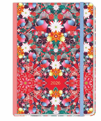 Design Diary Catalina Estrada 2026: Hochwertiger Kalender 2026 mit Cover-Illustration der kolumbianischen Künstlerin im Format A5. Buchkalender mit ... Lesebändchen (Bullet Journal Kalender Heye)