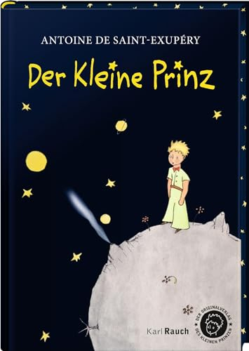 Der kleine Prinz. Black: Klassische Ausgabe mit Farbschnitt und glitzernden Sternen