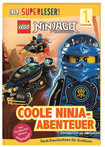 SUPERLESER! LEGO® NINJAGO® Coole Ninja-Abenteuer: 1. Lesestufe Sach-Geschichten für Leseanfänger