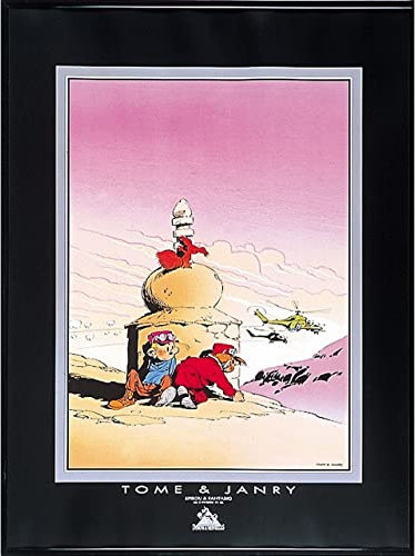 Démons & Merveilles Poster Offset Tome & Janry Spirou and Fantasio in the Tibet (60x80cm)