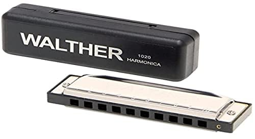 Gewa 798505 Mundharmonika Walther C-Dur Modell Richter 20 Stimmen