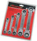 Neilsen CT1624 5 Piece Offset Ratchet Ring Spanner Set, Silver