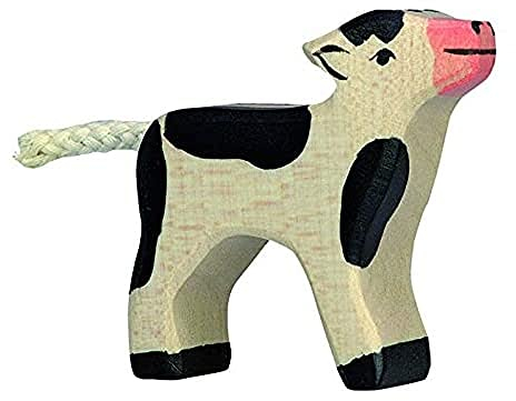 Holztiger Kalb, schwarz, 80006