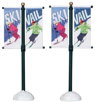 Lemax - Street Pole Banner - Set of 2