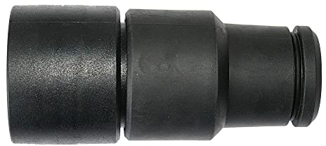 Starmix Anschlussmuffe drehbar (aus Gummi, zum Anschluss an Elektrowerkzeuge, elektrisch leitend, auch für ovale Rohre, Staubsaugerzubehör, Anschlussstück für Industriesauger)