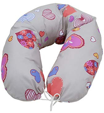 Natalia Spzoo Baby Stillkissen Seitenschläferkissen Lagerungskissen 190 cm XXL Mikroperlen EPS (006)