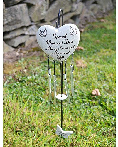 Special Mum & Dad Always Loved Memorial Wind Chime